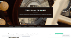 Desktop Screenshot of follesetglorieuses.com