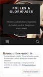 Mobile Screenshot of follesetglorieuses.com